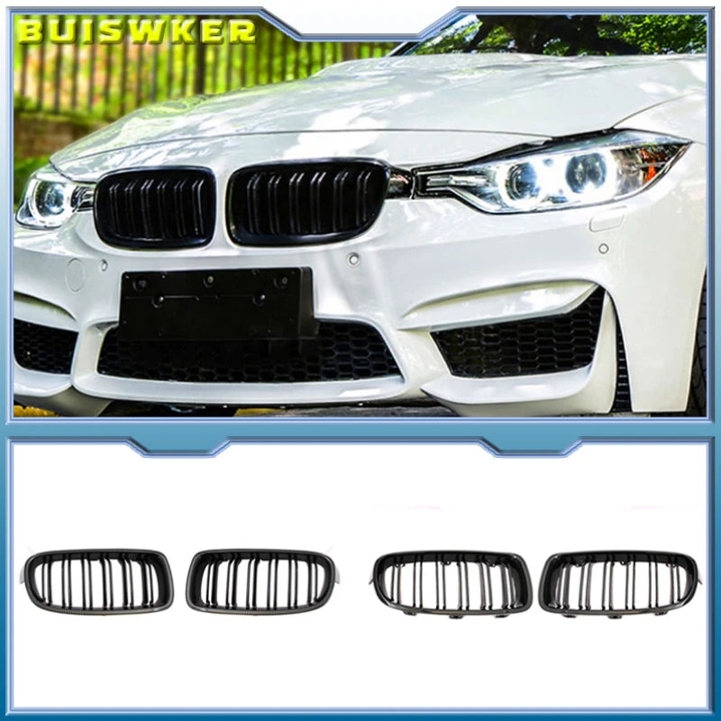 Calandre Avant en ABS de Haute Qualité, Accessoires Automobiles pour BMW F30, F31, F35, 2012-2018, 320i, 325i, 328i