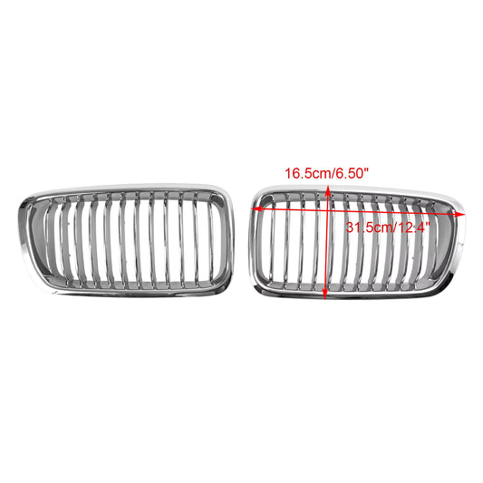 Grille de Calandre Avant Chromée – BMW Série 7 E38 (1994-2001) – 2 Pièces