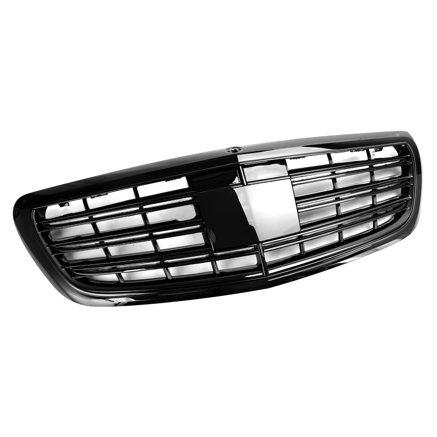 Grille Avant Style Maybach pour Mercedes-Benz Classe S W222 S400 S450 S500 S550 S560 S580 S600 S650 S680 (2014-2020) – Avec ACC
