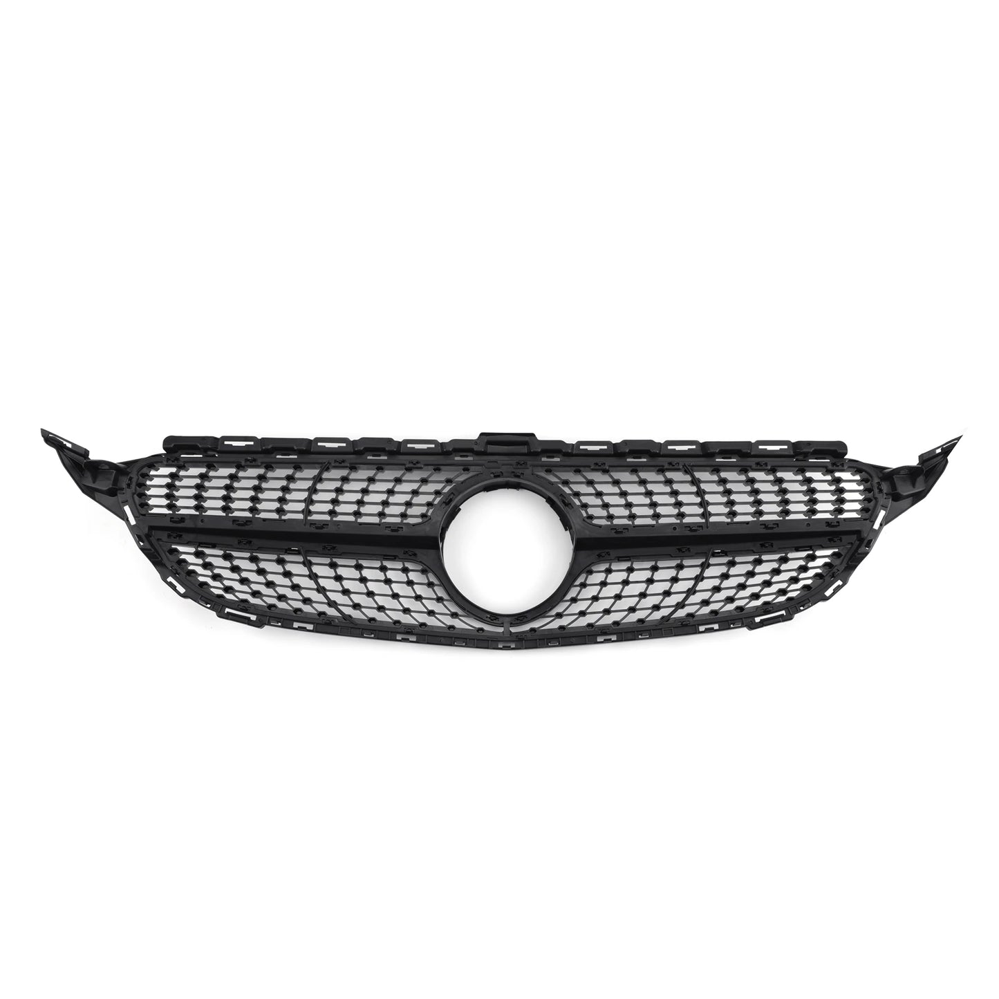 Grille Supérieure Avant pour Mercedes-Benz Classe C W205 C200 C250 C300 C350 AMG (2015-2018)