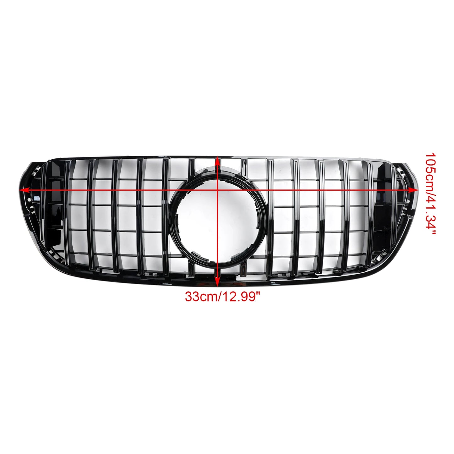 Grille de Calandre Avant Noire pour Mercedes-Benz Classe X X470 (2017-2019)