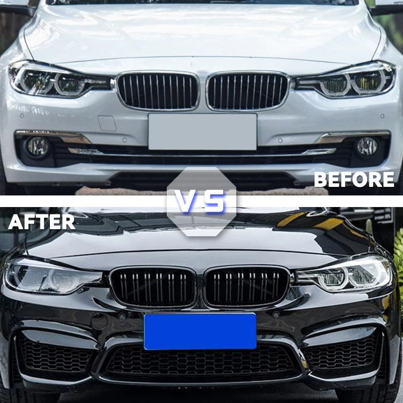 Calandre Avant en ABS de Haute Qualité, Accessoires Automobiles pour BMW F30, F31, F35, 2012-2018, 320i, 325i, 328i